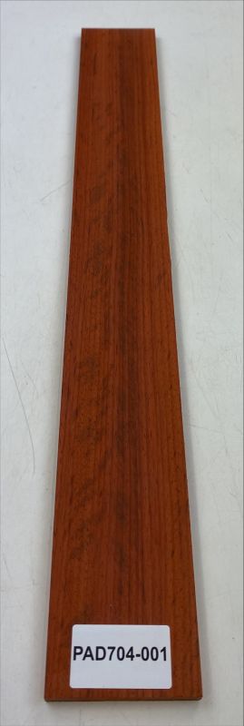 Fretboard Padouk, 685x85x9mm Unique Piece #001